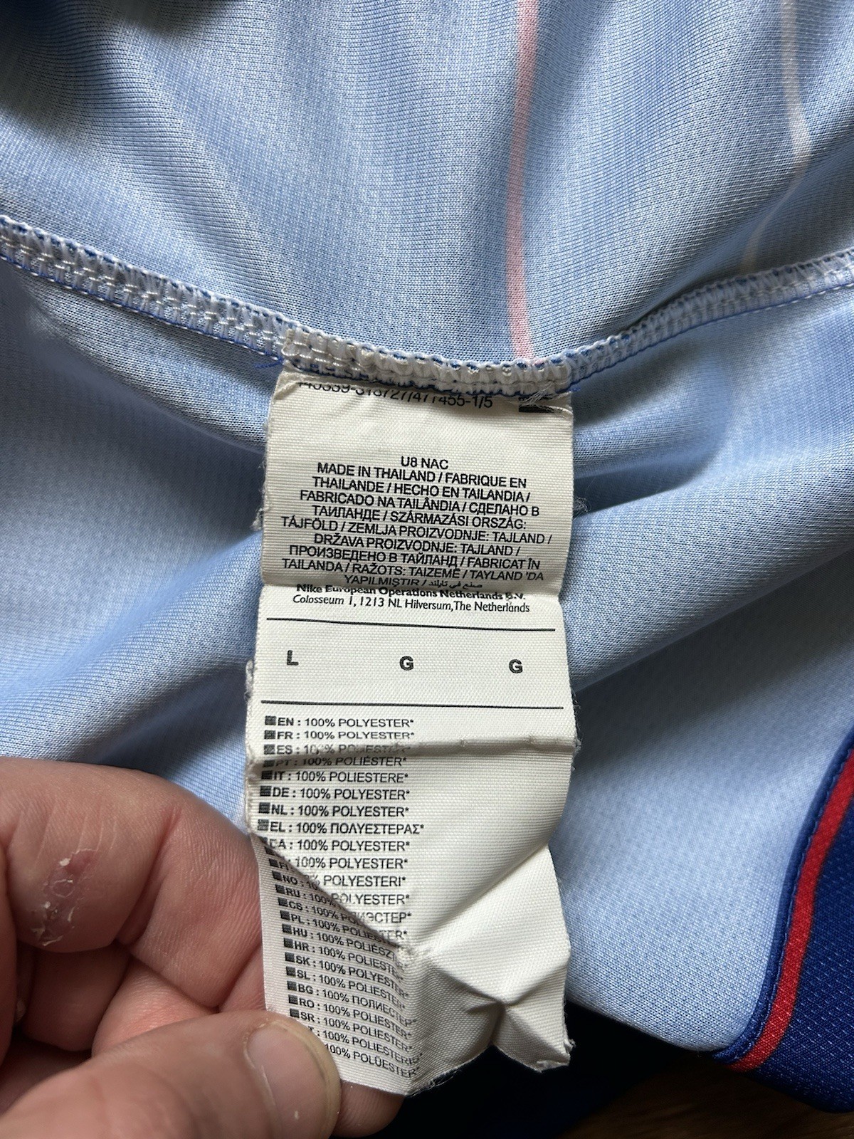 CHELSEA ENGLAND 2018/2019 HOME FOOTBALL SHIRT JERSEY SOCCER NIKE #28 AZPILICUETA