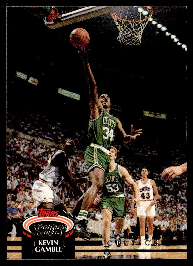 1992-93 Stadium Club Kevin Gamble Boston Celtics #88