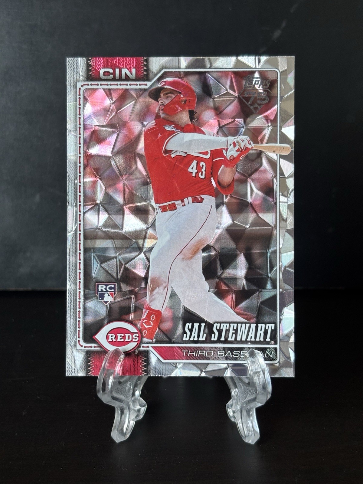 Sal Stewart Rookie RC 2026 Topps Series 2 #372 Diamante Foil Cincinnati Reds