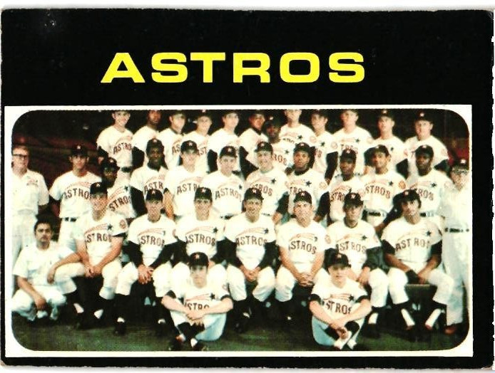1971 TOPPS SHORT PRINT HIGH # 724 – TOM TISCHINSKI – MINNESOTA TWINS – G/VG