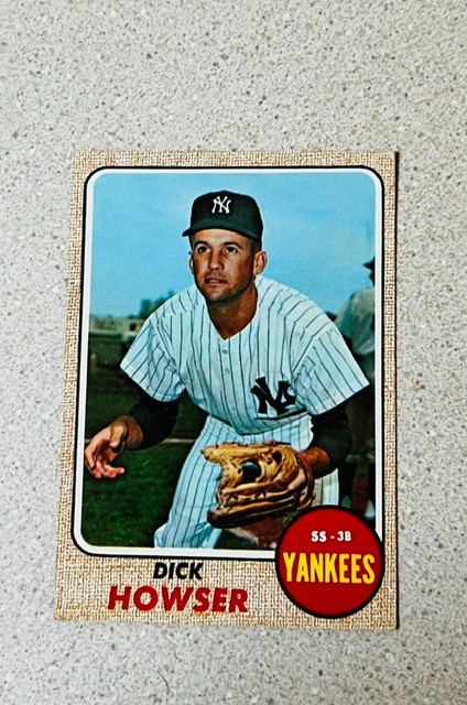 1968 Topps – High # Dick Howser #467