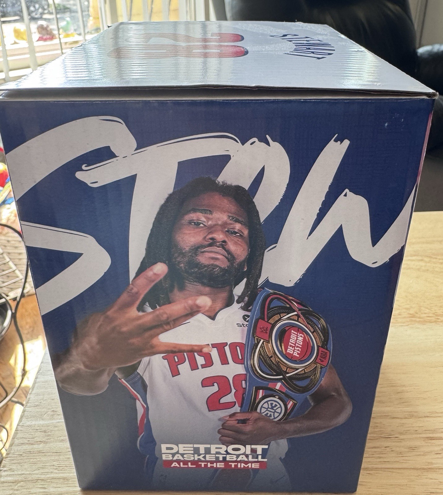 Detroit Pistons Isaiah Stewart Bobblehead – “Beef Stew Farmer”