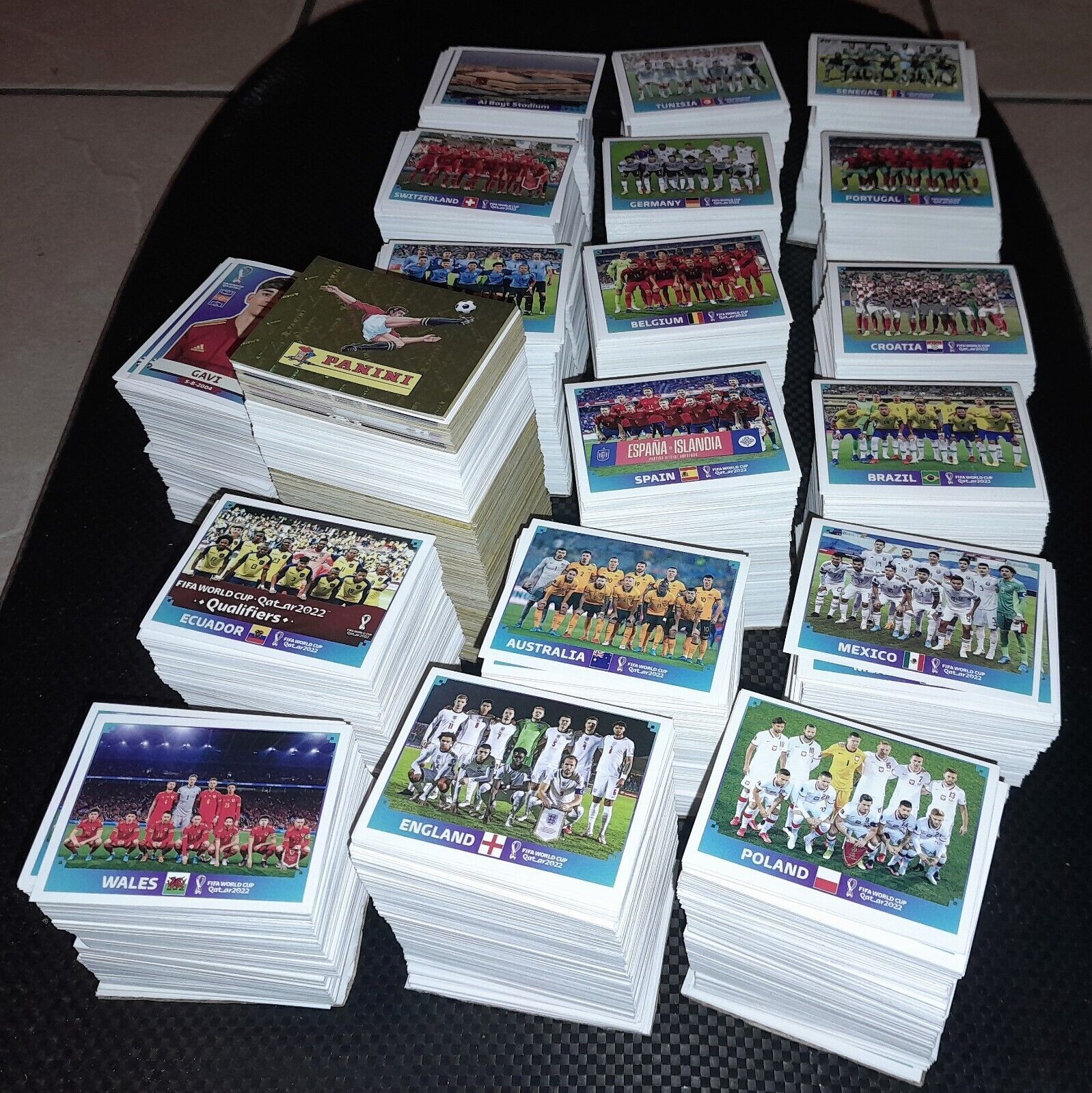 2022 Panini FIFA World Cup Qatar Stickers Pick POL to MAR
