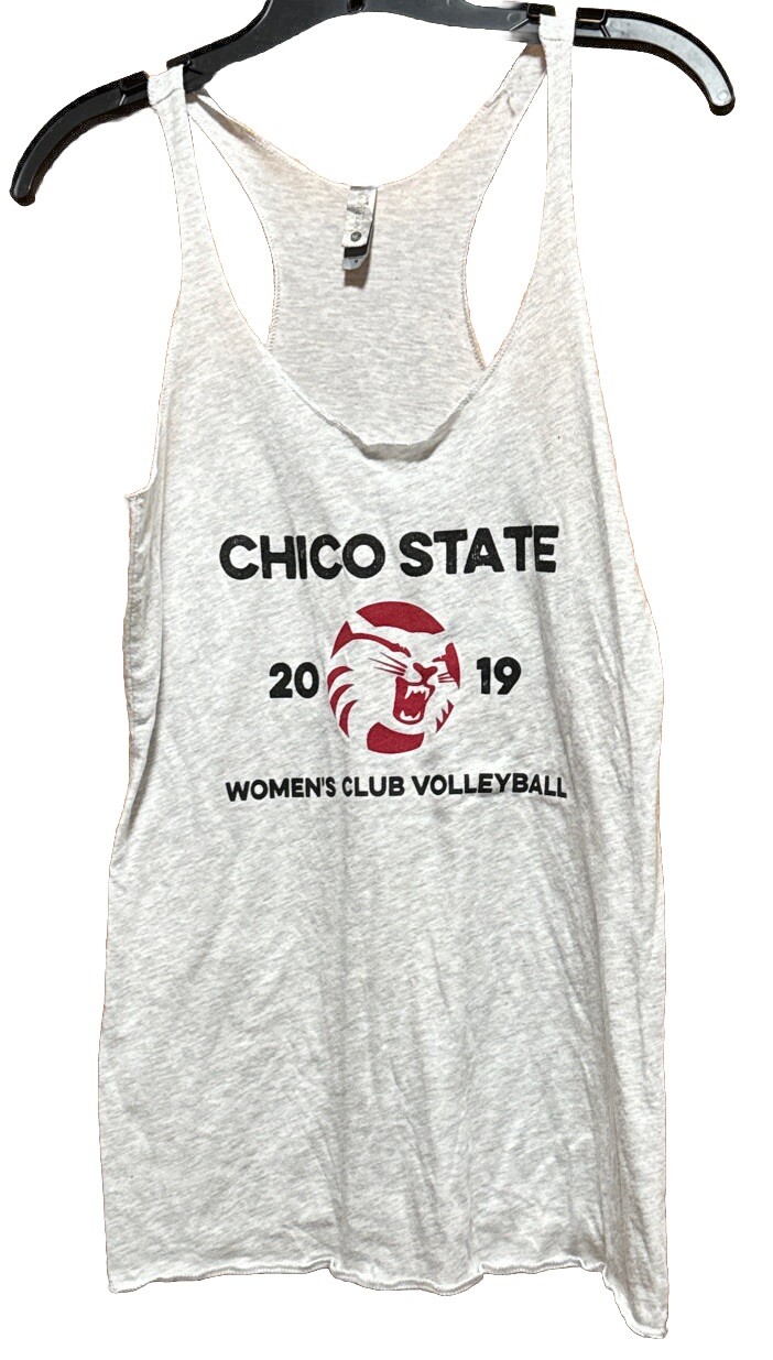 Chico State Wildcats Women’s Tank Top Medium Cotton/polyester/rayon