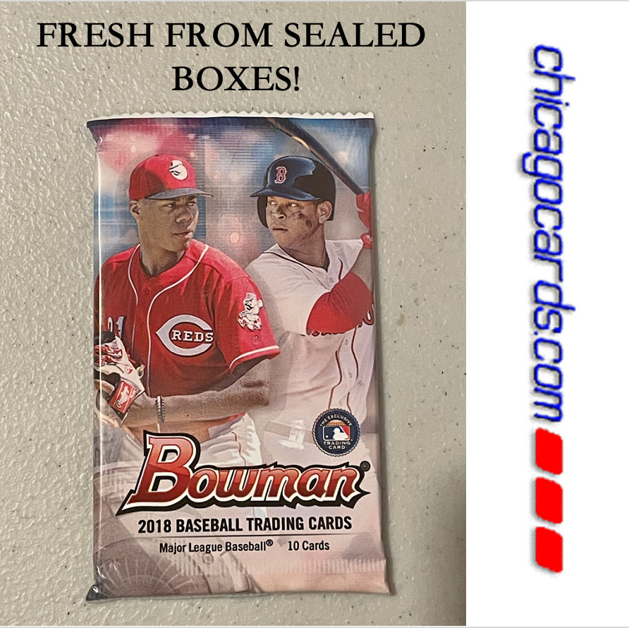 2018 Bowman Baseball Pack Look4 Shohei Ohtani Robert Juan Soto Acuna Gold AUTO