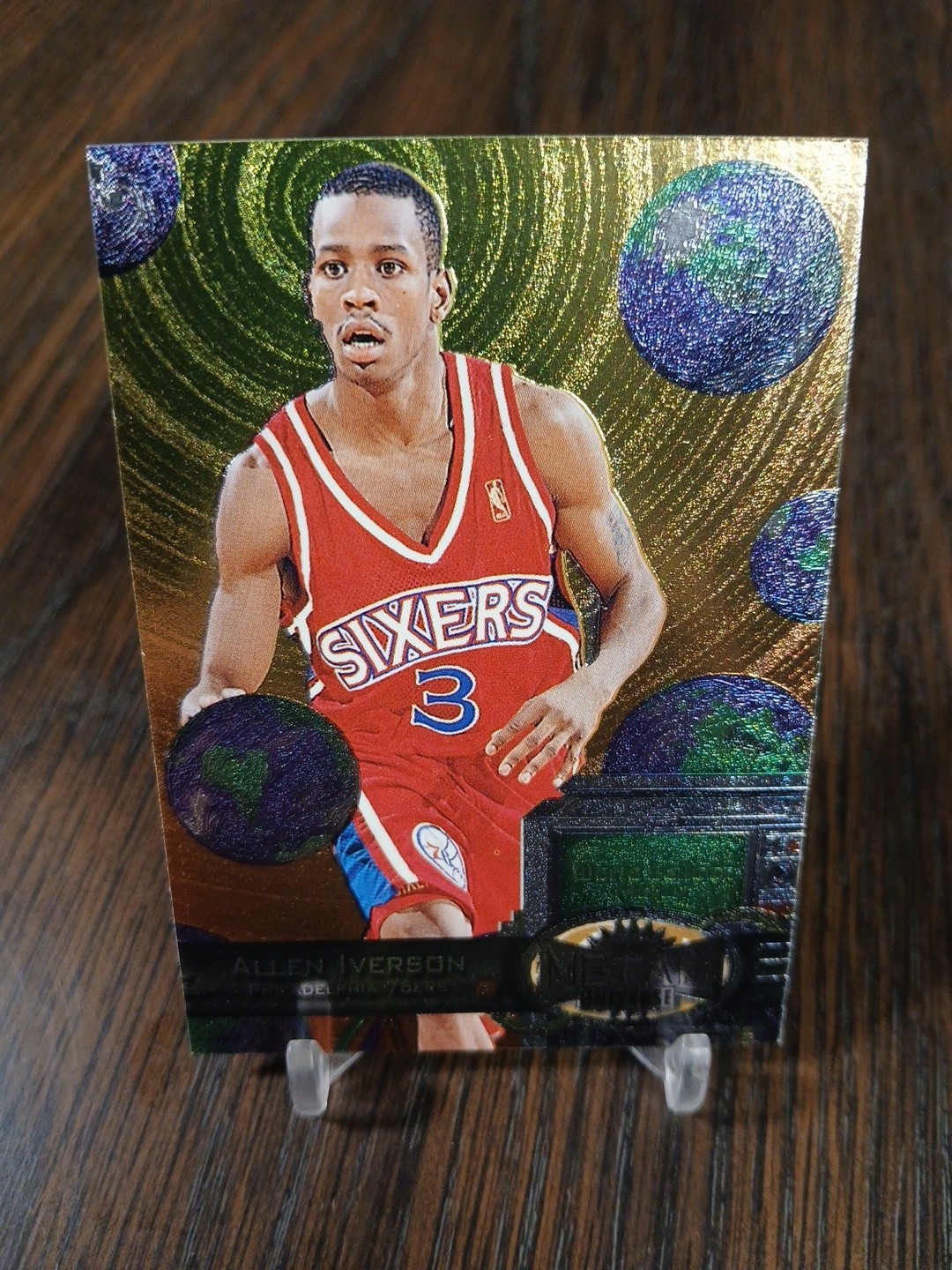 1997-98 SkyBox Metal Universe Allen Iverson Philadelphia 76ers #20