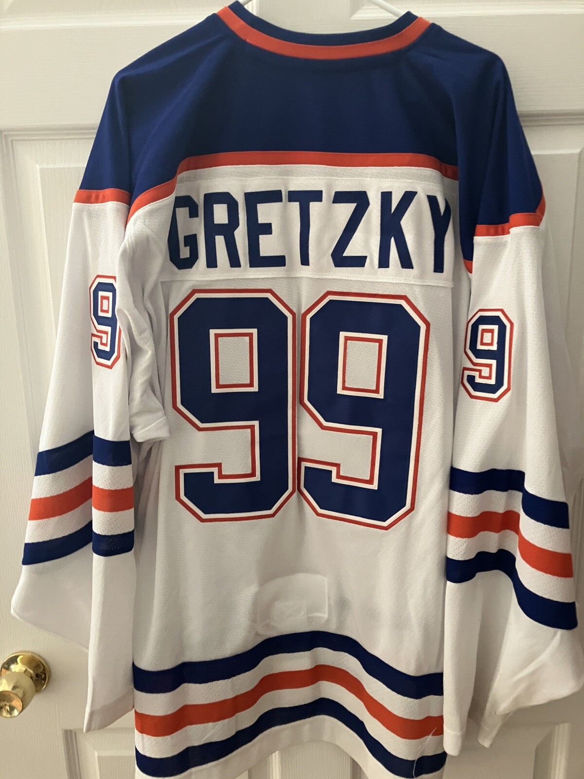 Adidas Edmonton Oilers Authentic HoH 85/86 Gretzky Home White Jersey Size 56