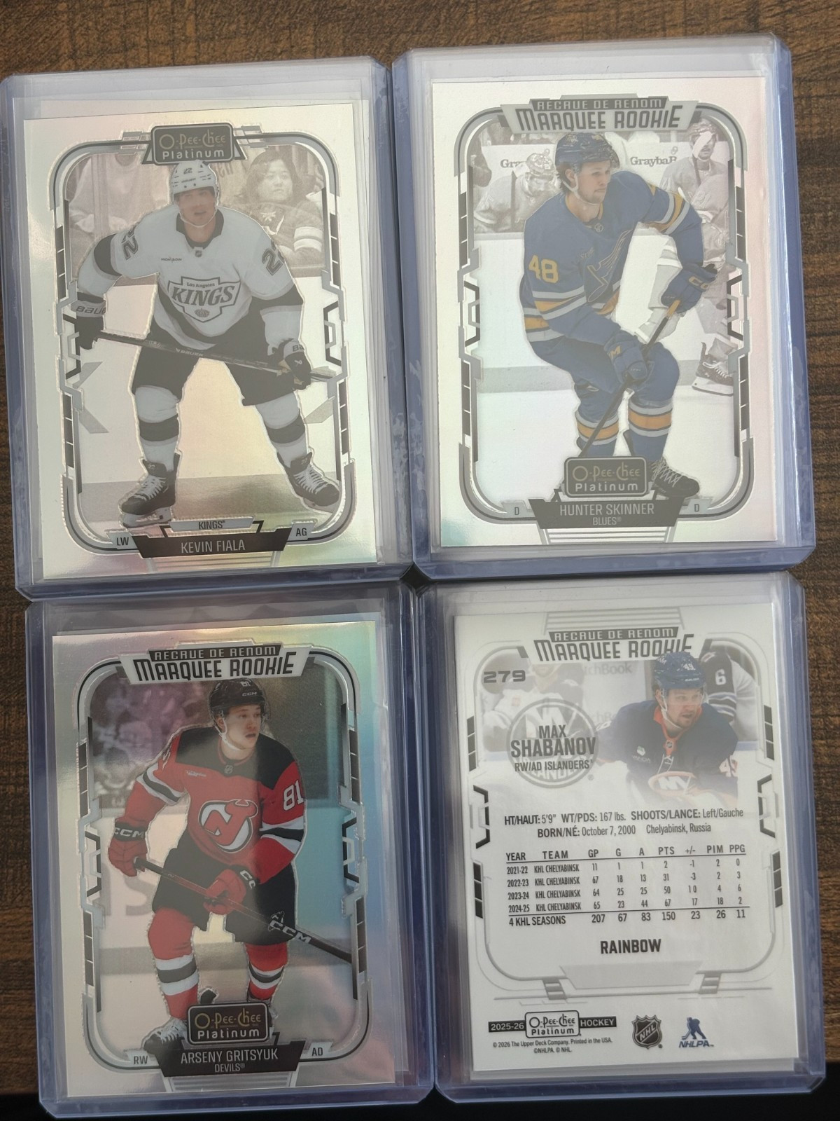 2025-26 O-Pee-Chee Platinum Rainbow (COMPLETE YOUR SETS)