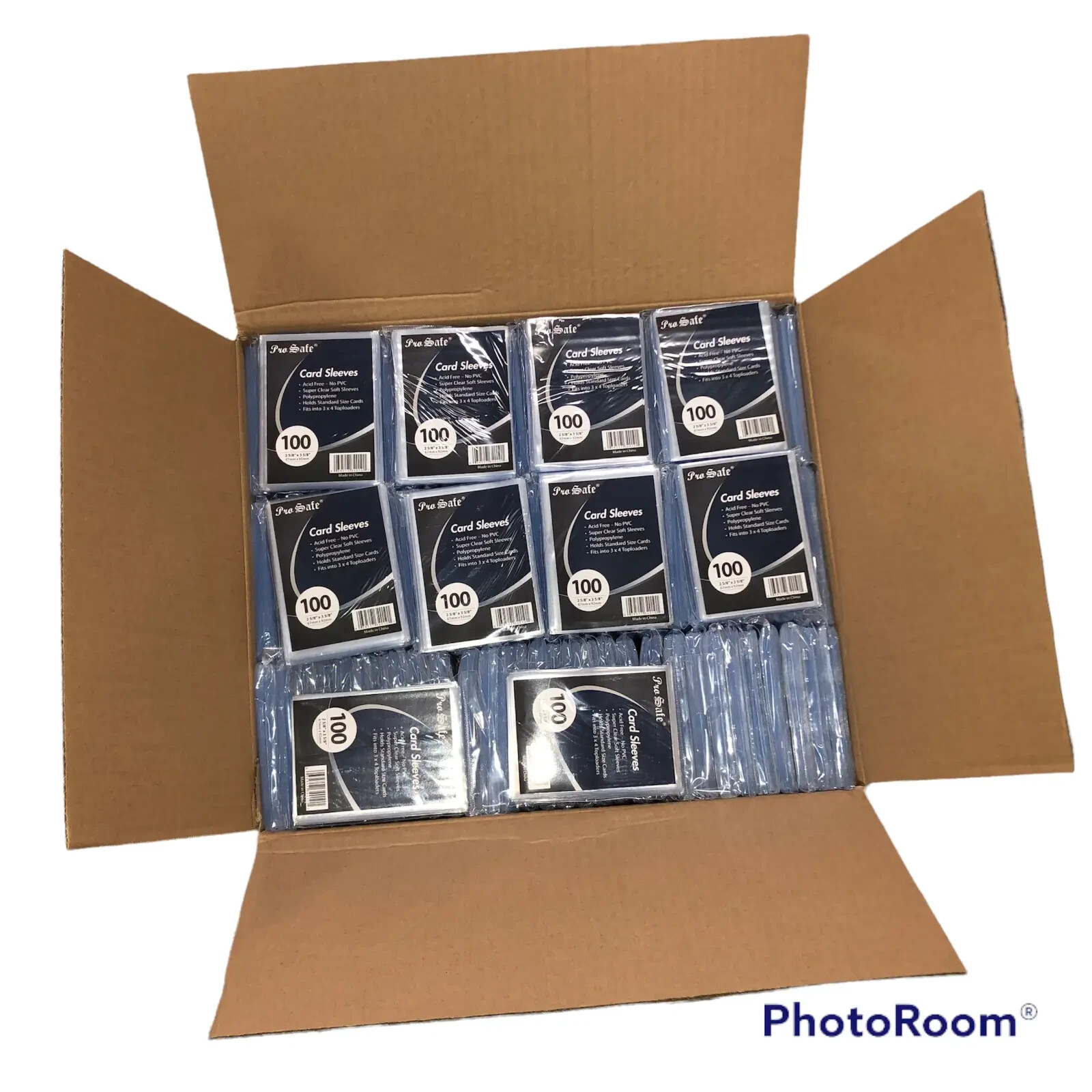 10000 Pro Safe SOFT PENNY REGULAR STANDARD CLEAR CARD SLEEVES NEW CASE