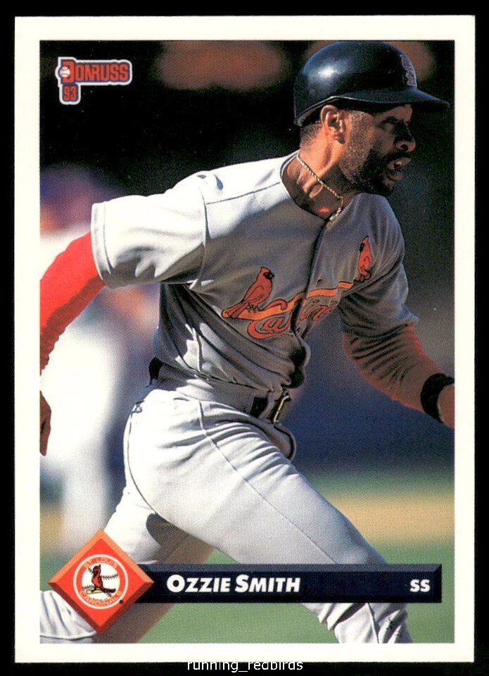 1993 Donruss Ozzie Smith #520 HOF Cardinals – Pack Fresh – 10+ Items Ship FREE!