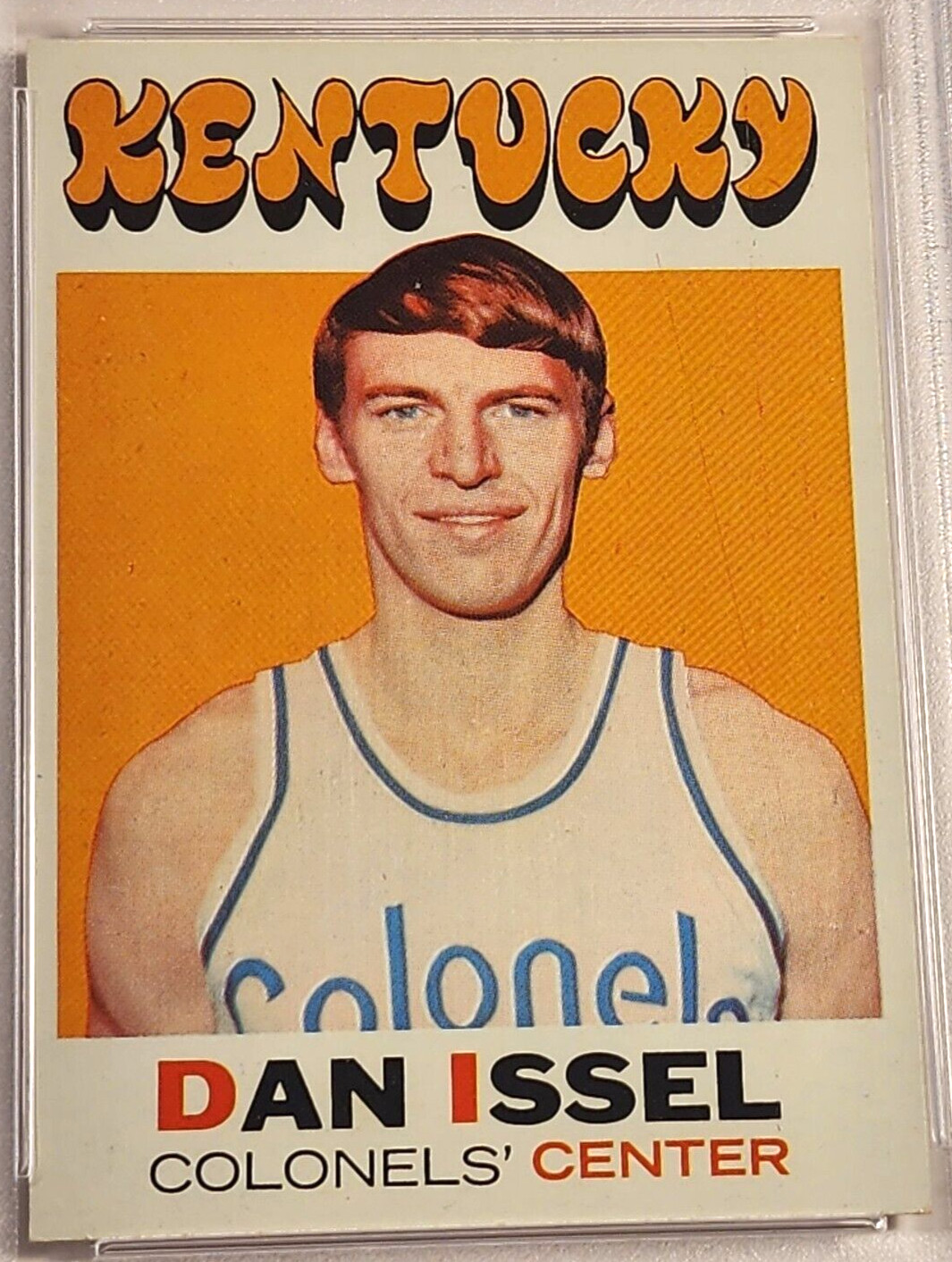 1971 TOPPS #200 DAN ISSEL PSA NM 7 RC ROOKIE HOF