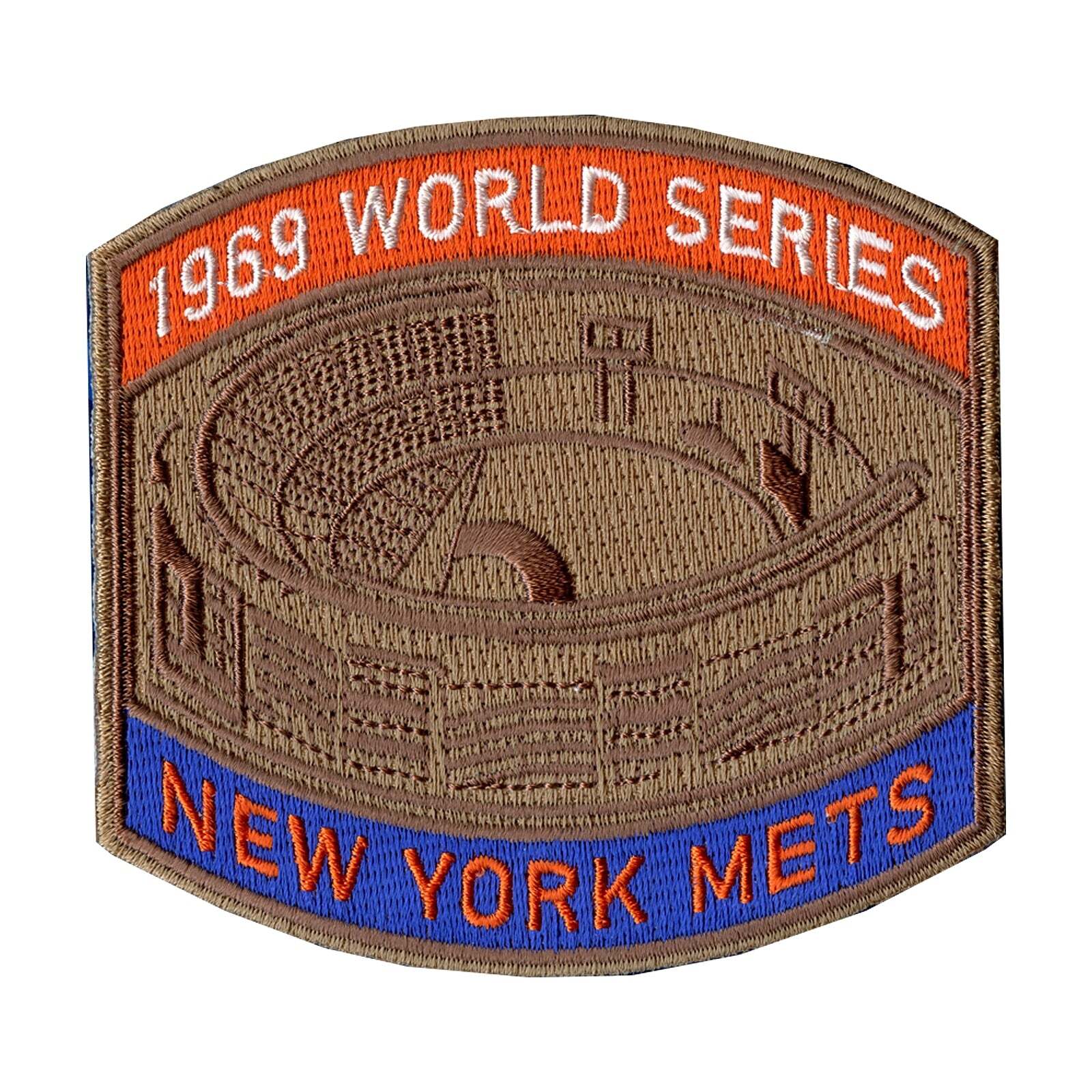 1969 New York Mets Jersey Sleeve Patch World Series Champions MLB Logo