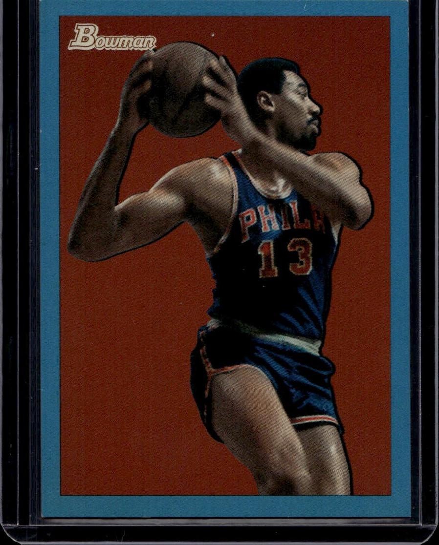 2009-10 Bowman 48 #96 Wilt Chamberlain Blue #/1948