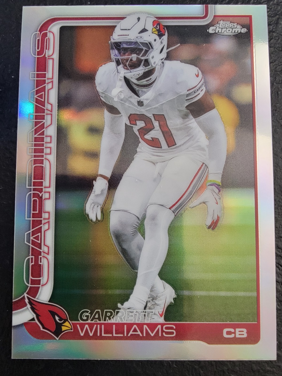 2025 Topps Chrome Football Garrett Williams #6 REFRACTOR