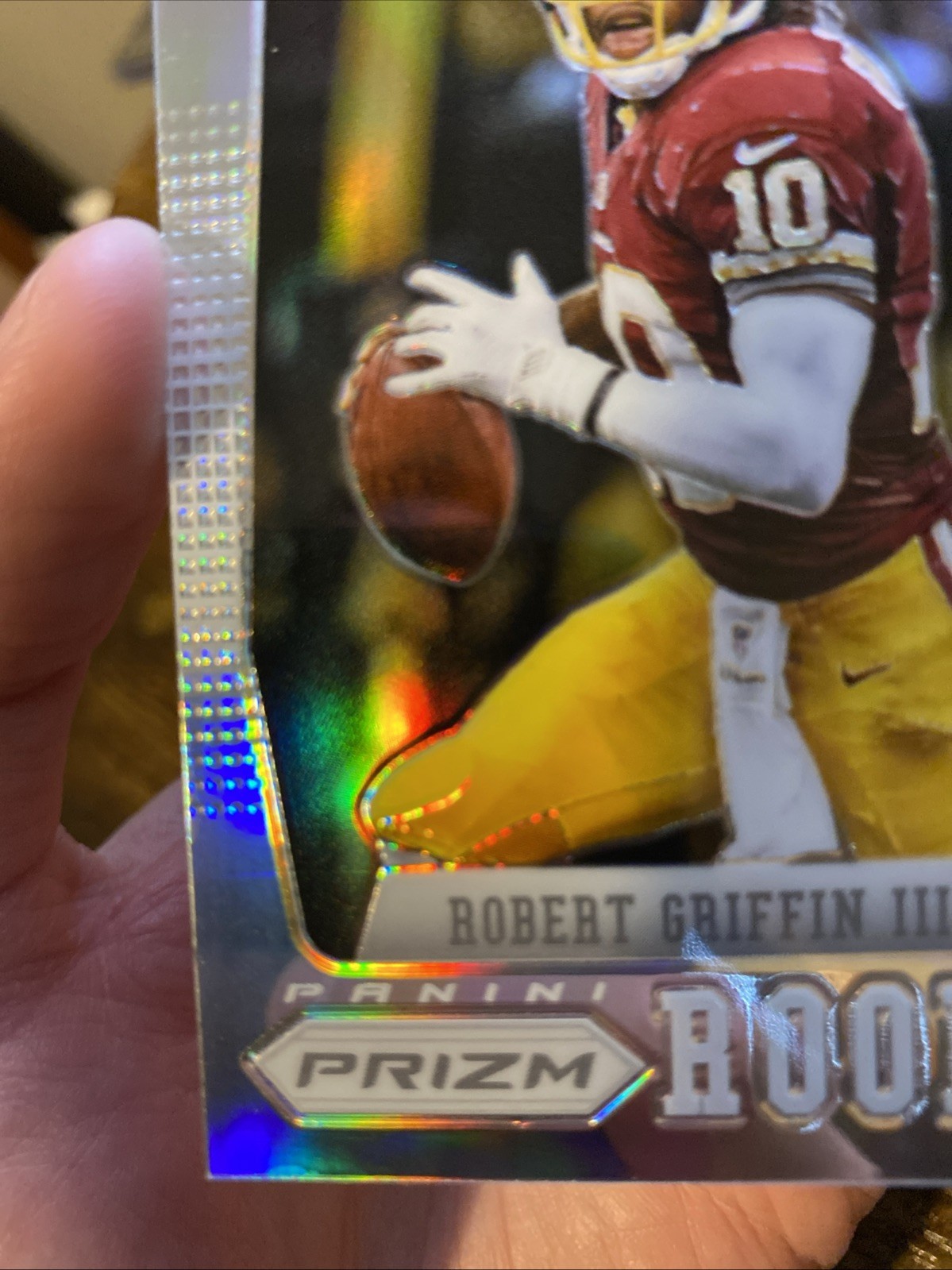 2012 Prizm Robert Griffin III Variation Silver #227 RC Redskins