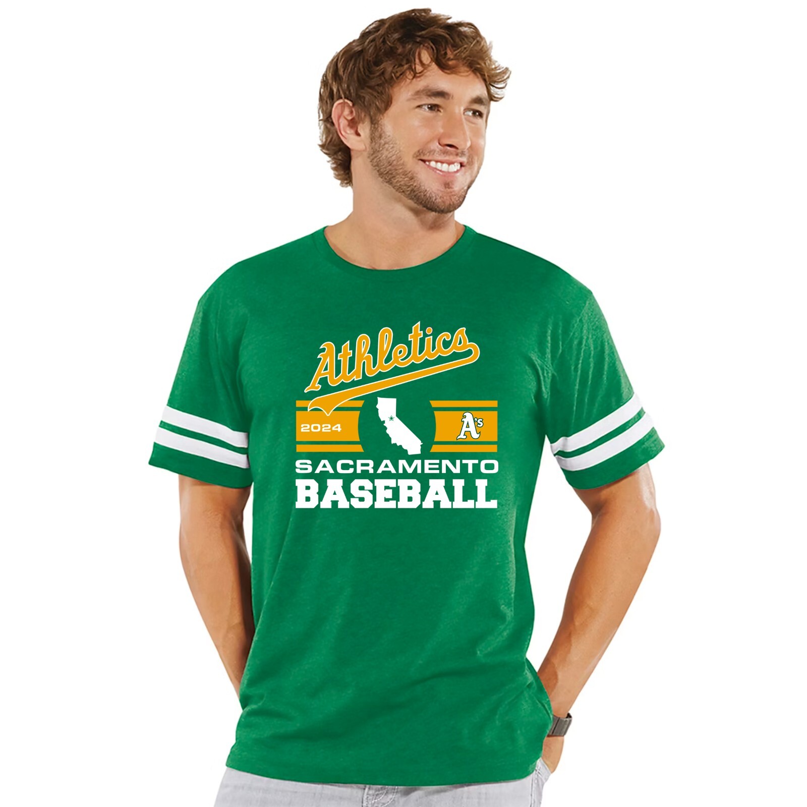 Sacramento Athletics Baseball Mens Shirt (Oakland A’s)