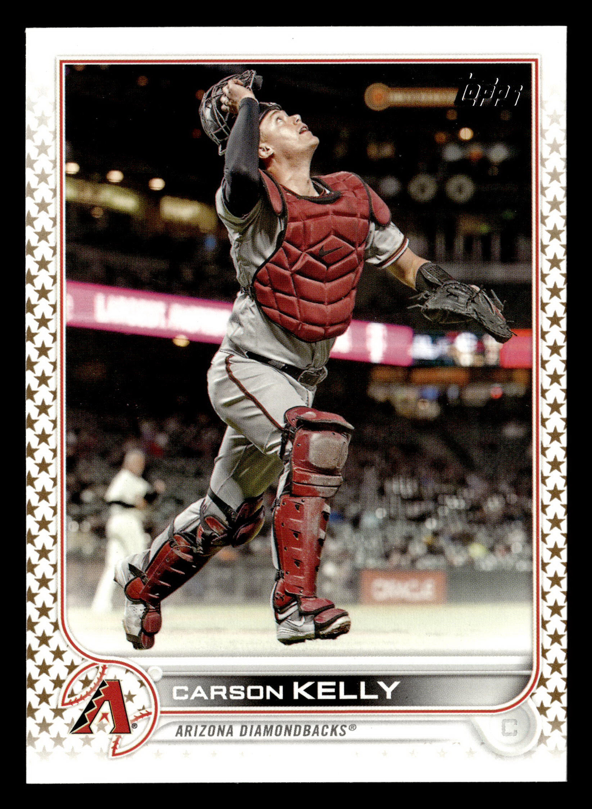 Carson Kelly 2022 Topps Gold Star SP #177 Arizona Diamondbacks *031