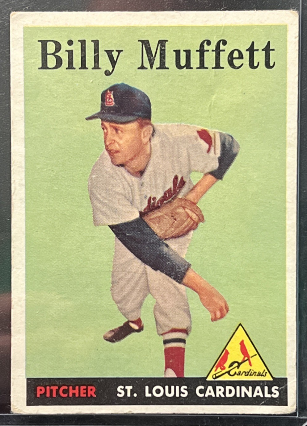 1958 Topps – Billy Muffett #143 (RC)