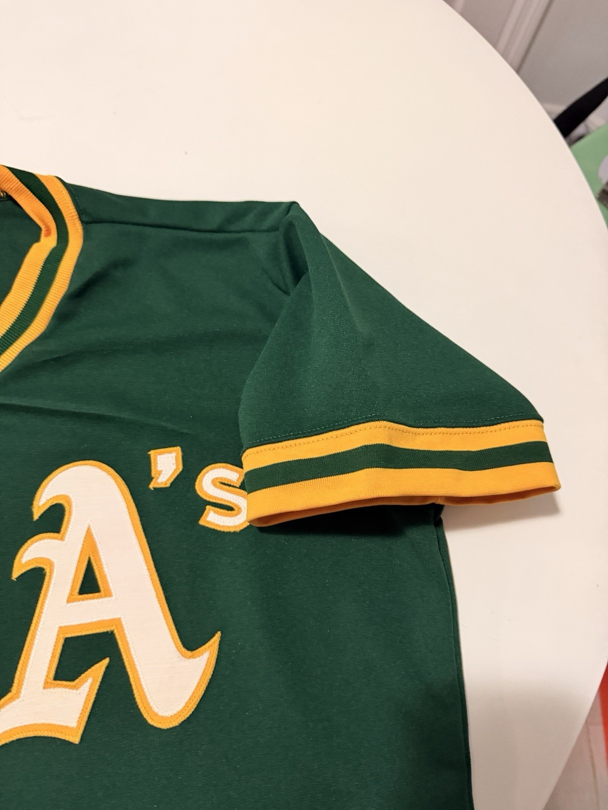 Rawlings Oakland Athletics blank jersey Sz 42 Medium
