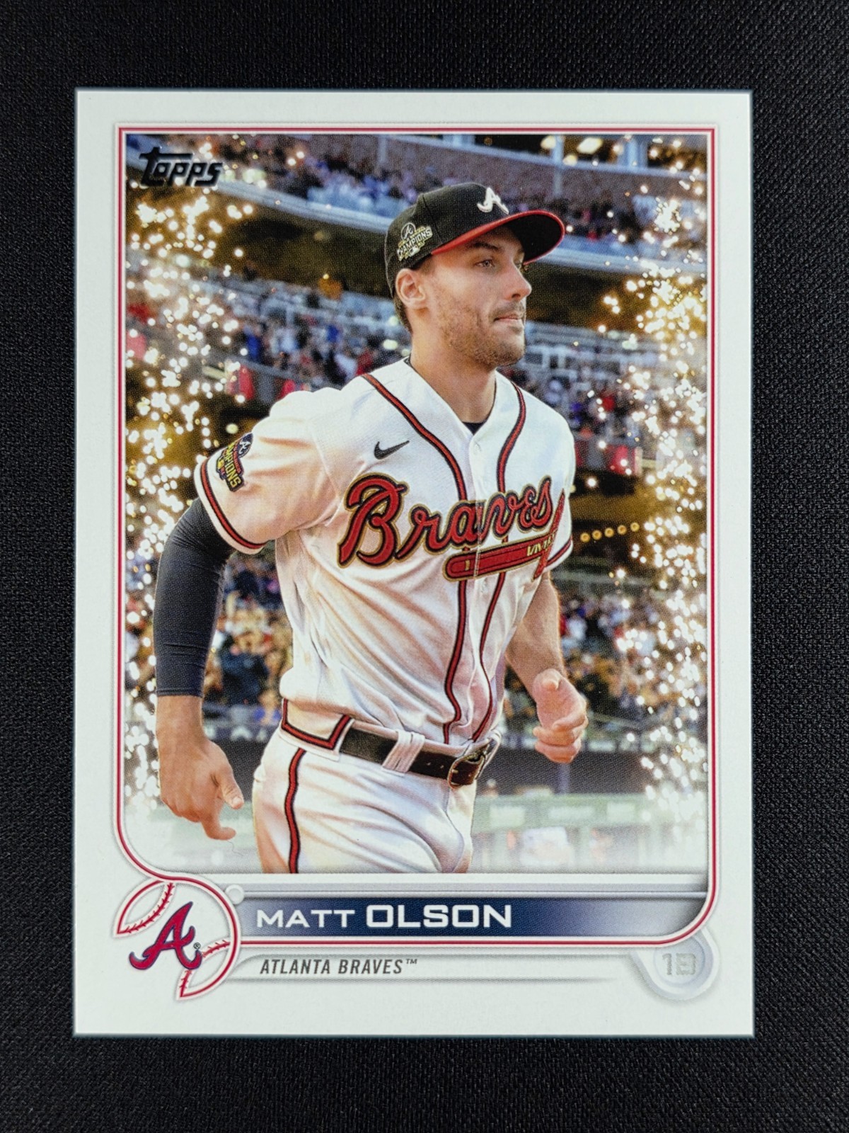 Matt Olson 2022 Topps Update Image Variation Short Print SP #US2 BRAVES