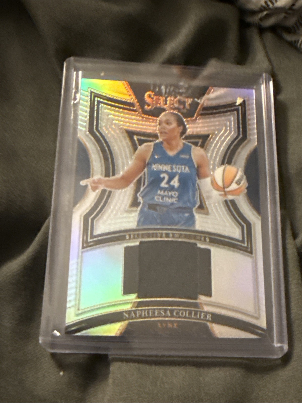 2025 WNBA Panini Select Napheesa Collier Silver Patch