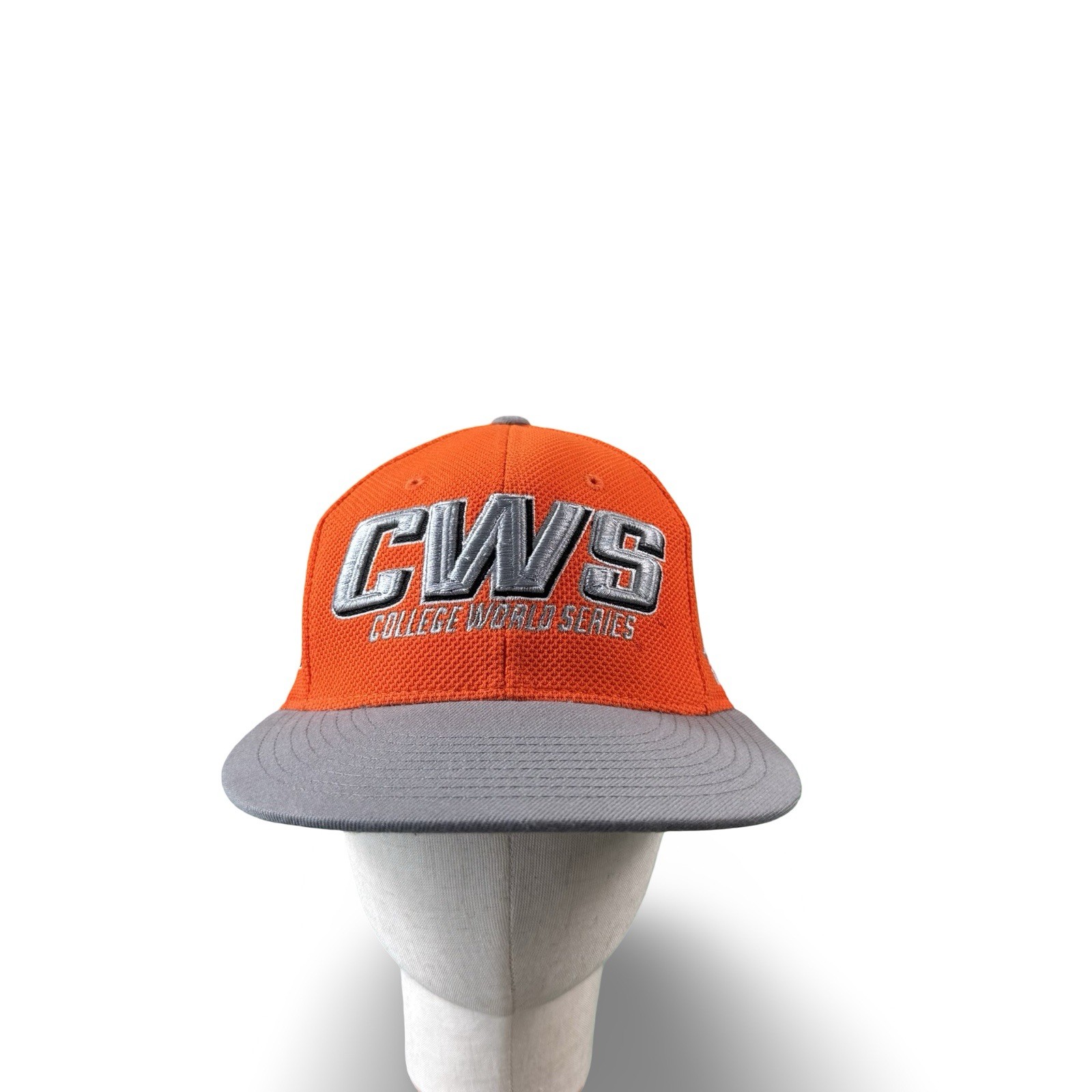 Zephyr NCAA Men’s College World Series Orange/Gray CWS Spellout Baseball Hat SM