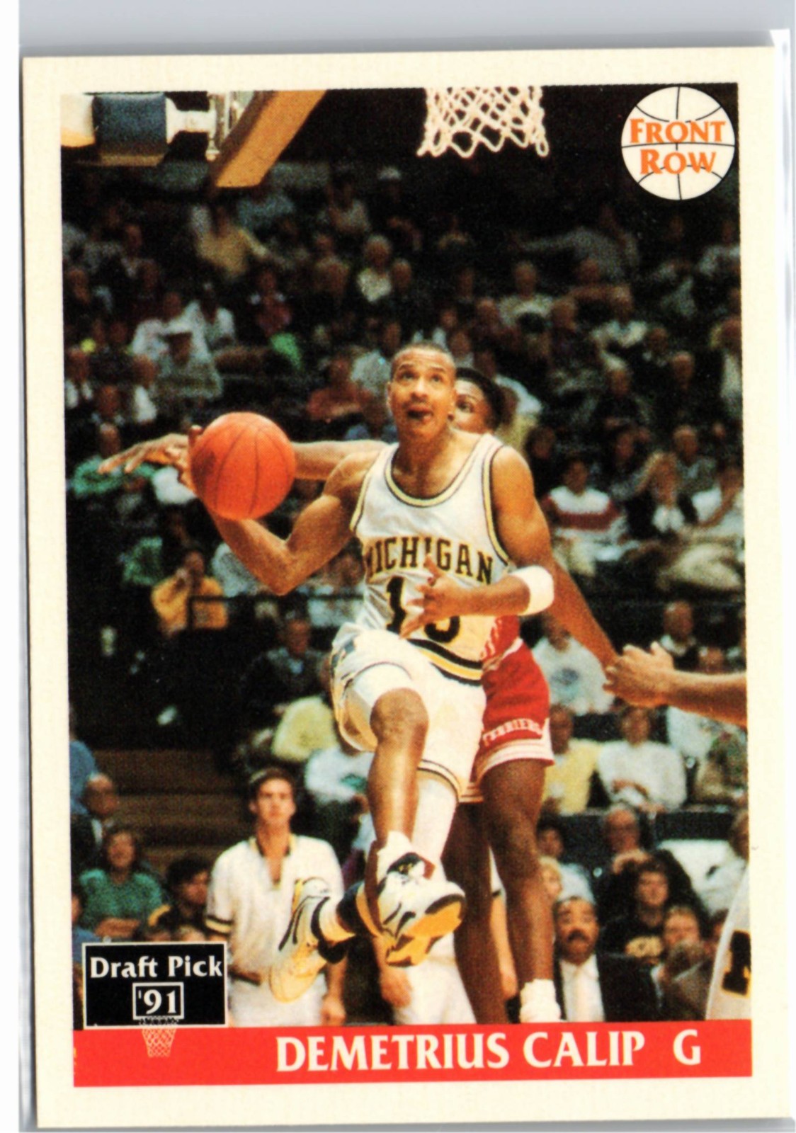 1991 Front Row Italian/English #60 Demetrius Calip