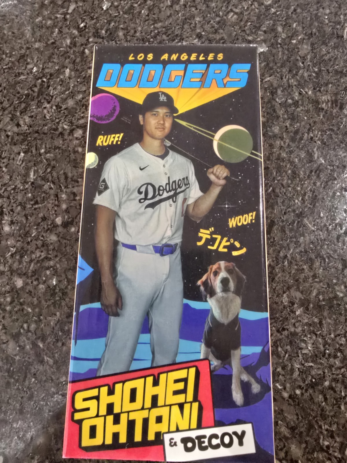 Shohei & Decoy Bobblehead LA Dodgers MLB NEW Ohtani Shohei & Decoy NL SGA