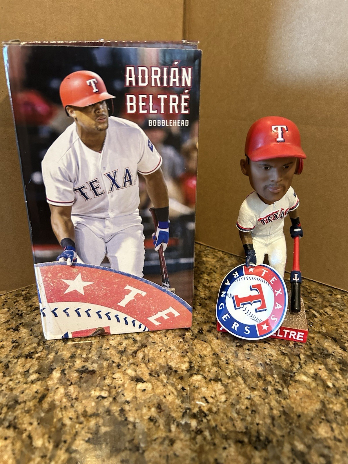 ADRIAN BELTRE Texas Rangers “On Deck Circle” SGA MLB Bobblehead 8-27-22 Game