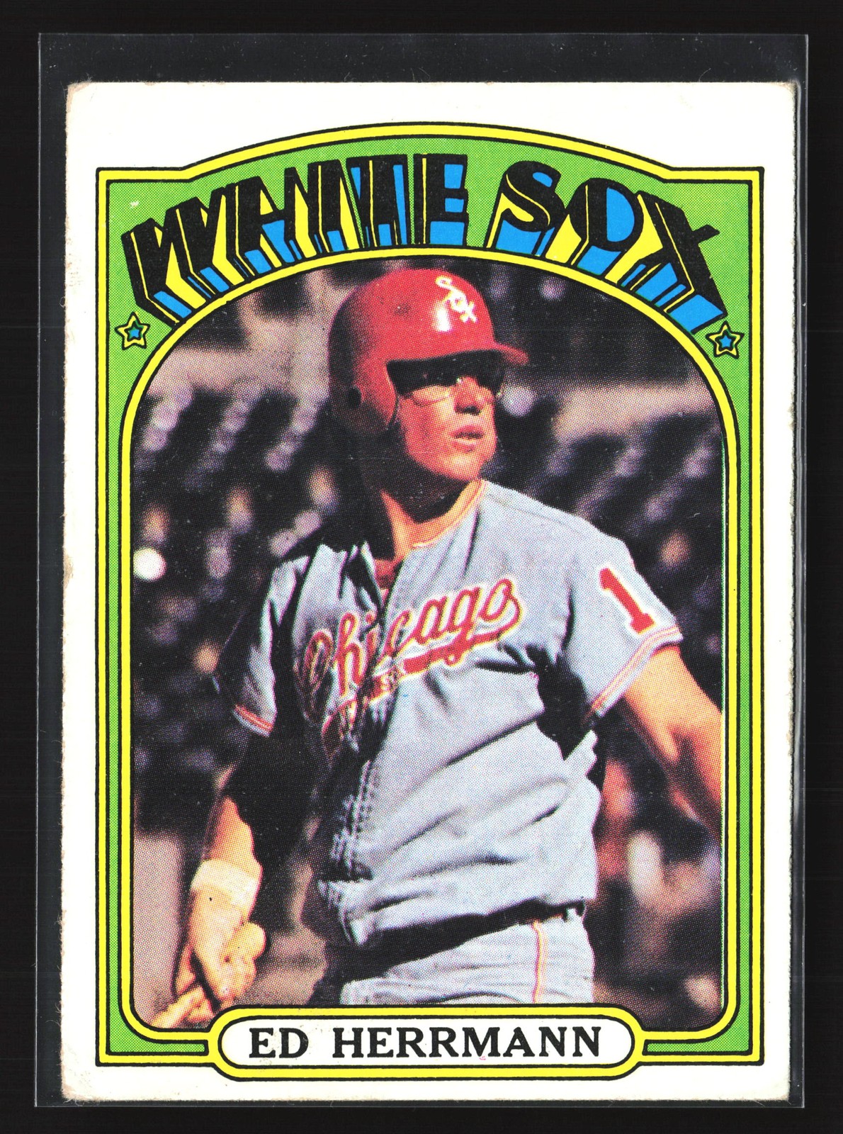 1972 Topps #452 Ed Herrmann EX