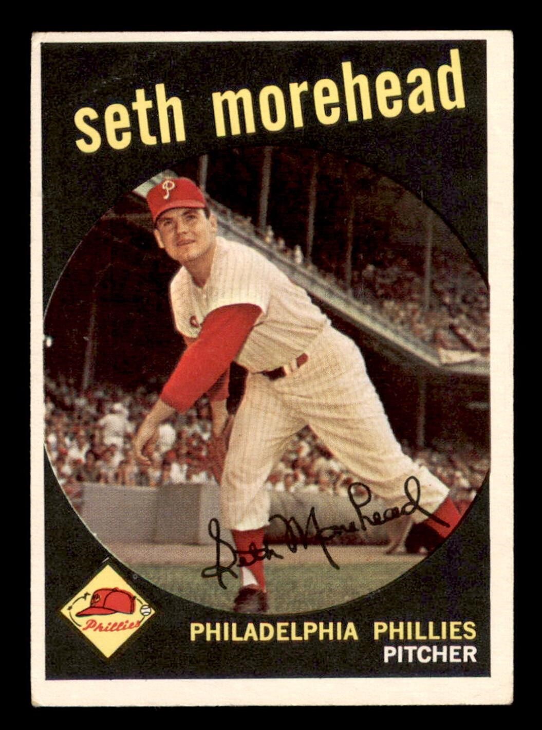 1959 Topps Baseball #253 Seth Morehead VG/EX