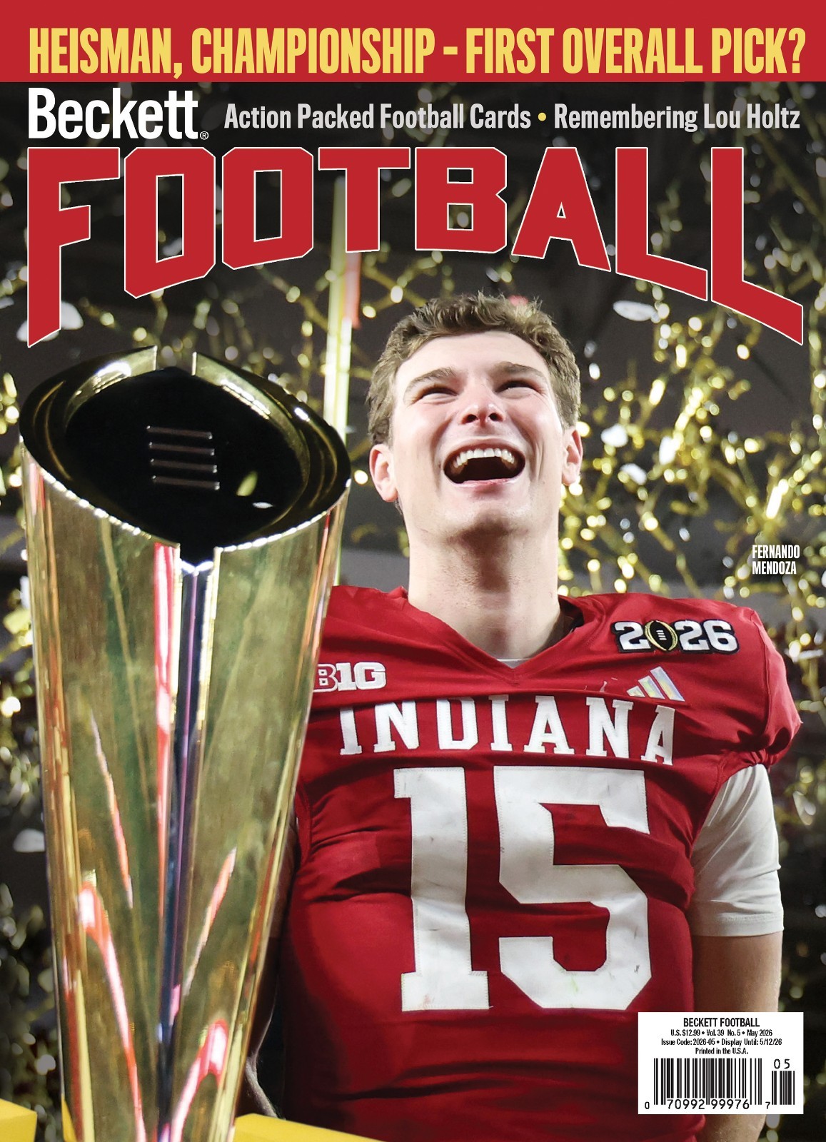 New JULY 2026 Beckett FOOTBALL CARD Price Guide with JOSH ALLEN