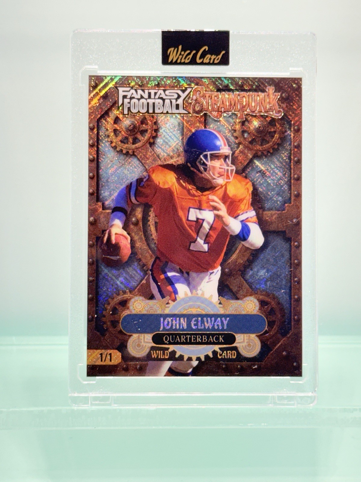 John Elway 2026 Wild Card Fantasy Steampunk 1/1 Denver Broncos HOF Legend
