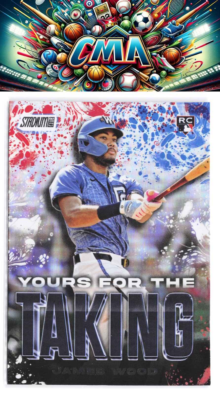 2025 Stadium Club #YK-1 James Wood Yours for the Taking