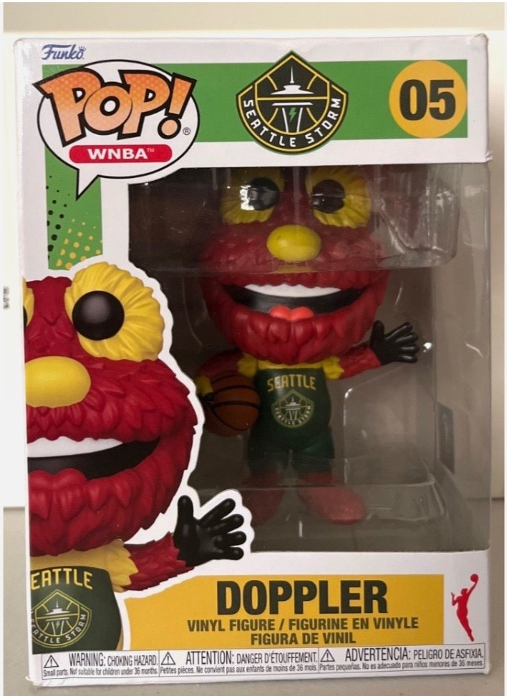 #05 Doppler Seattle Storm Funko Pop! Vinyl Figure WNBA Basketball NEW In Box