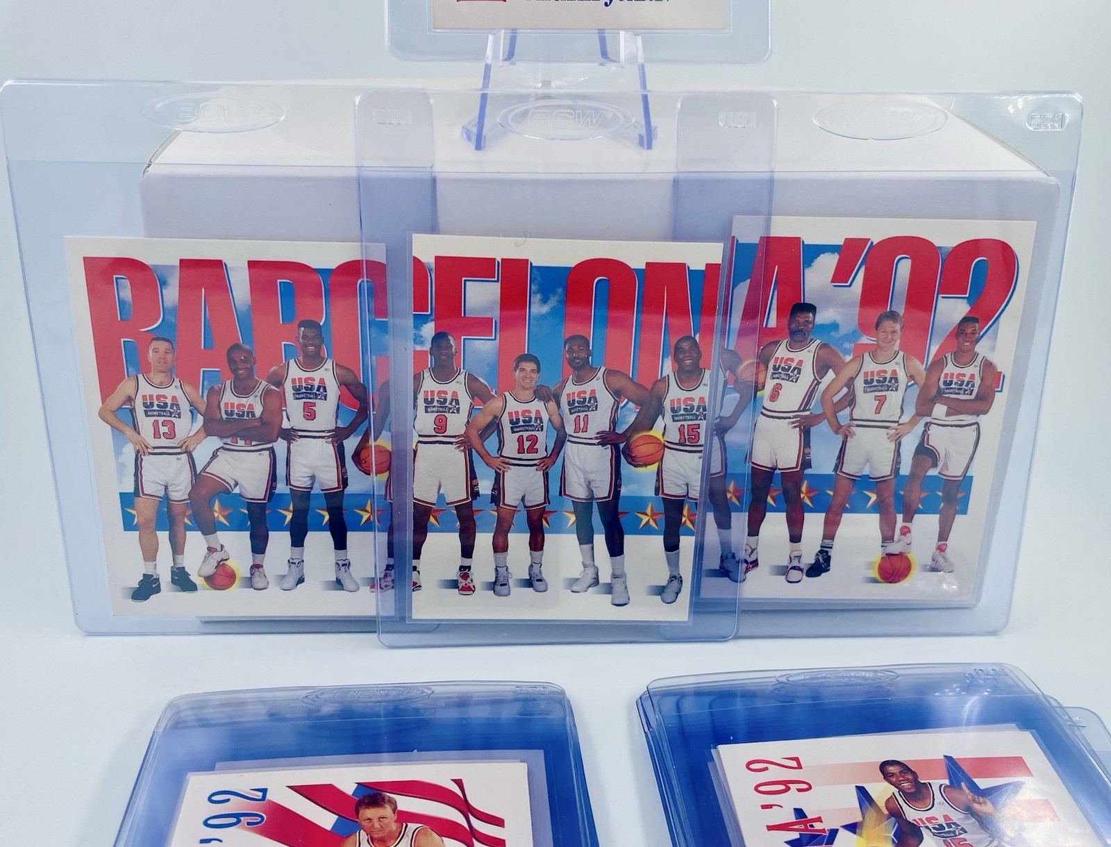 1991-92 Skybox USA BARCELONA Dream Team Set #530-546 Jordan GOAT 📈 PACK FRESH