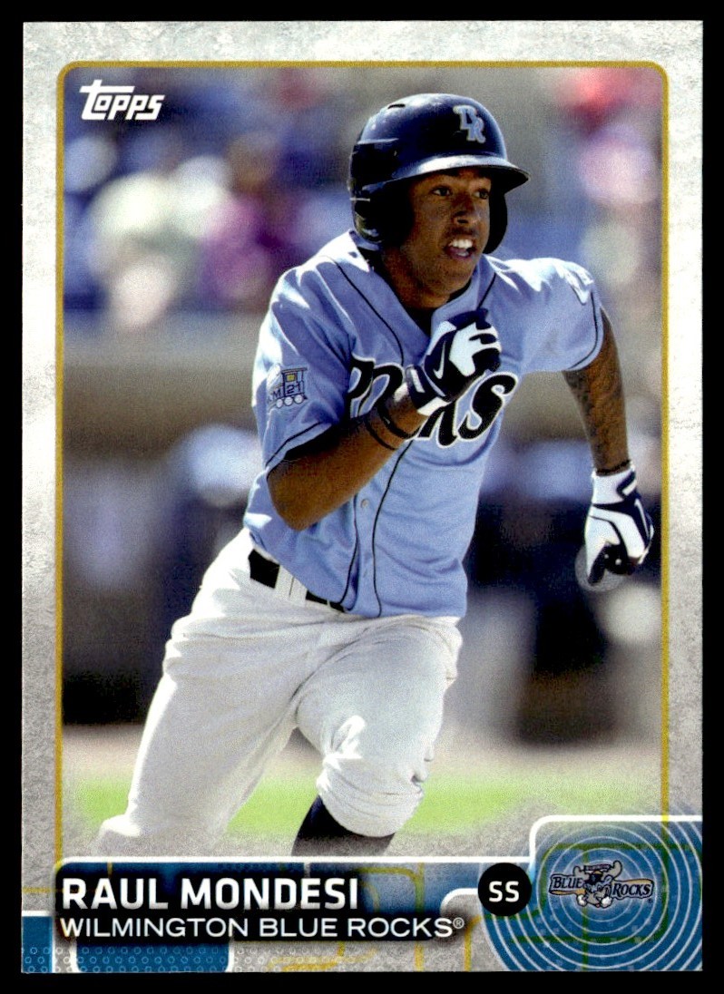2015 Topps Pro Debut Raul Mondesi Rookie Kansas City Royals #19