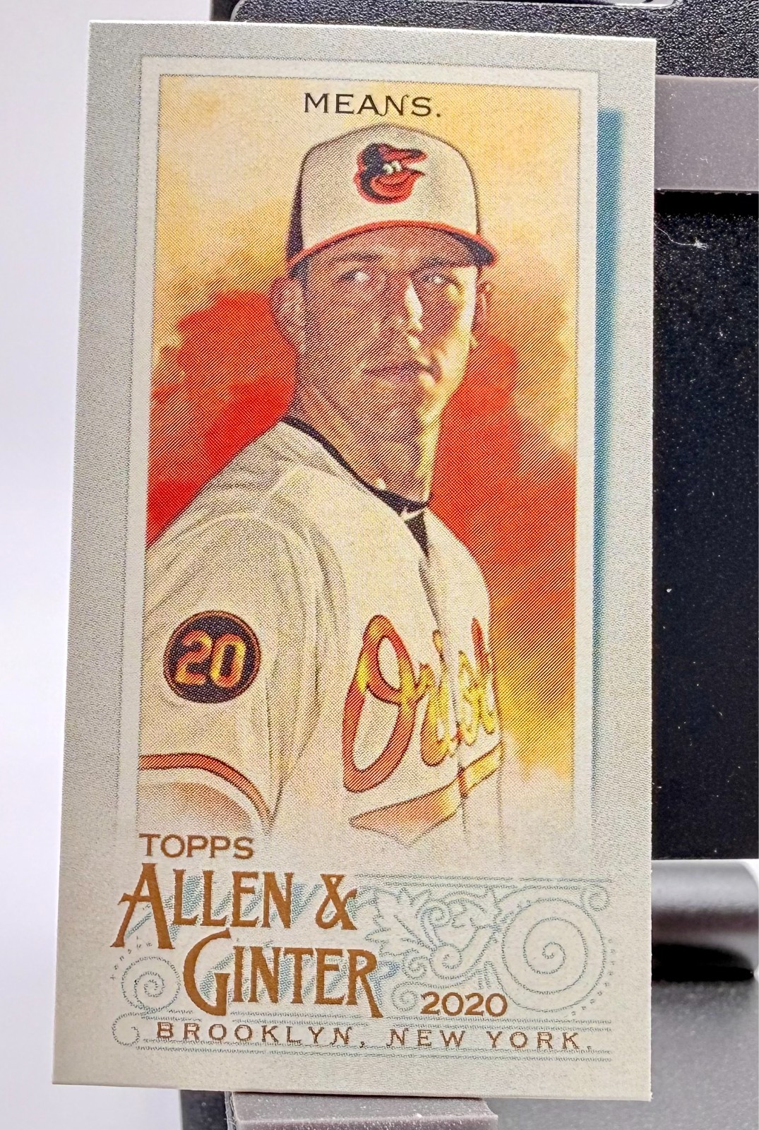 2020 Topps Allen & Ginter’s – John Means #277 Mini Baltimore Orioles