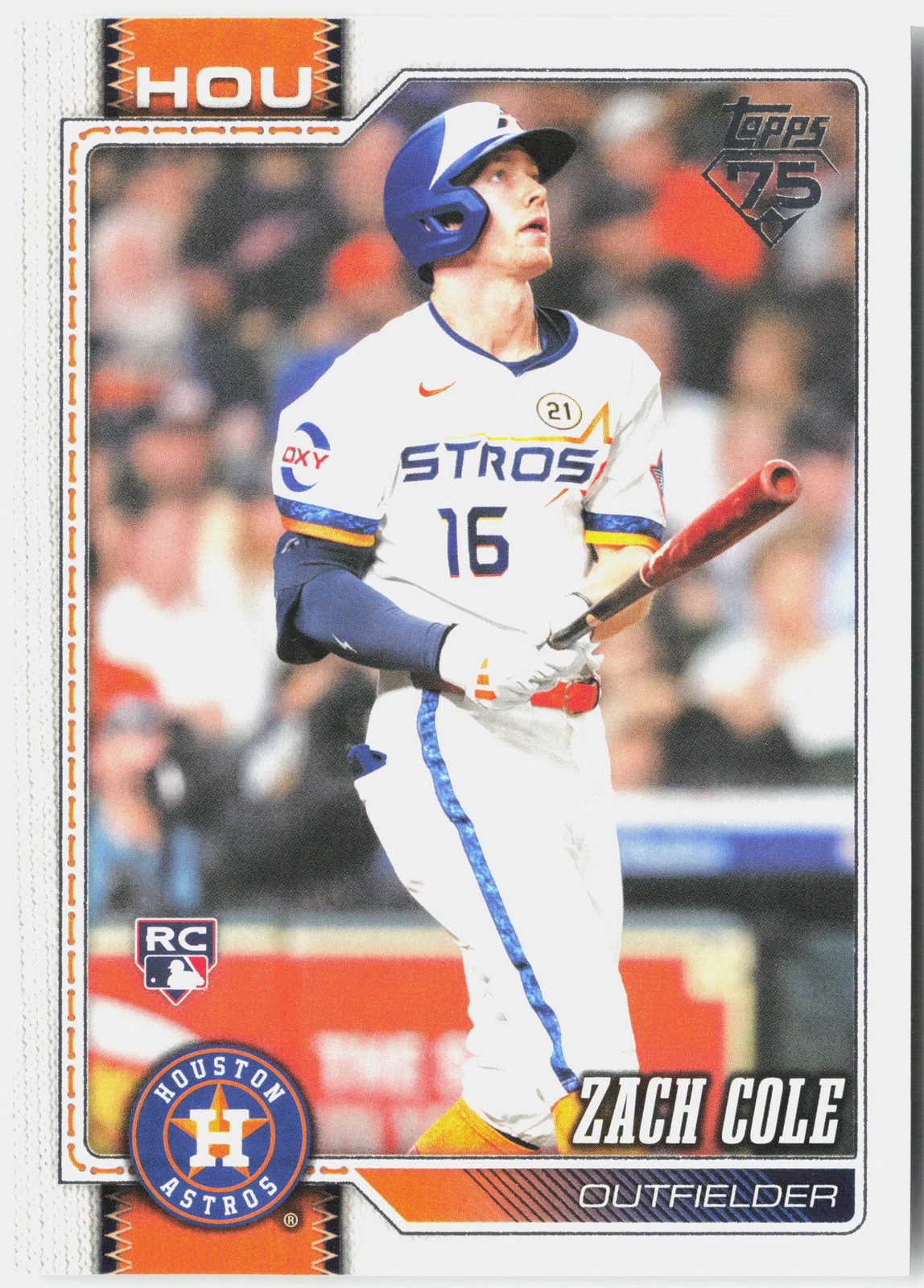 2026 Topps #601 Zach Cole Rookie