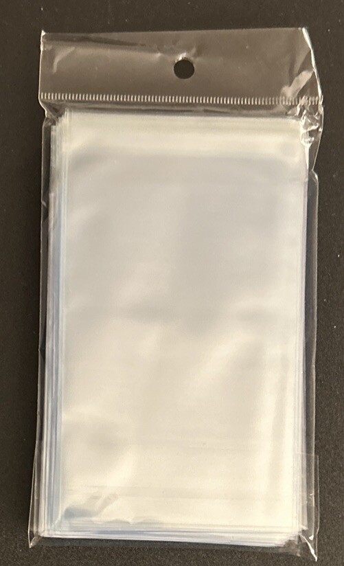 BCW Resealable Team Set Bags (1 Pack Of 100 Sleeves) Holds 35 Cards; 3 3/8” x 5”