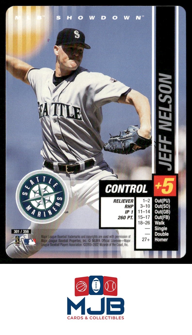 2002 MLB Showdown Jeff Nelson #301