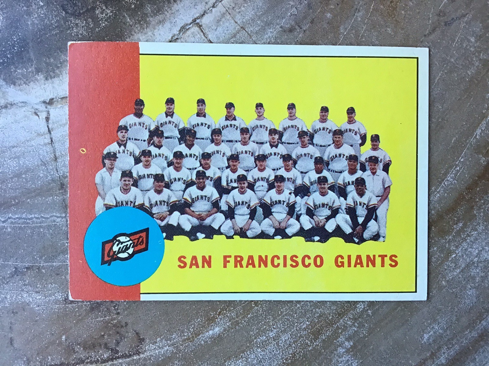 1963 Topps – San Francisco Giants #417