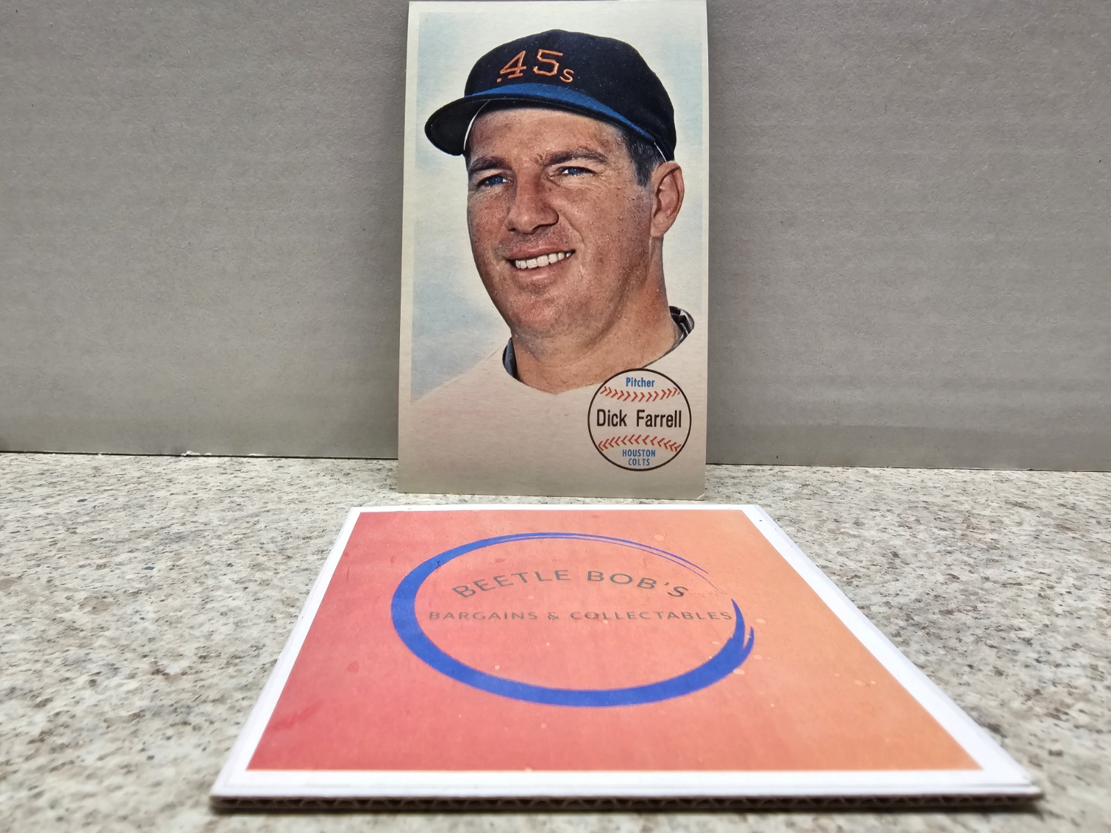 Dick Farrell Houston Colts MLB 1964 Topps Giants Baseball Card #22