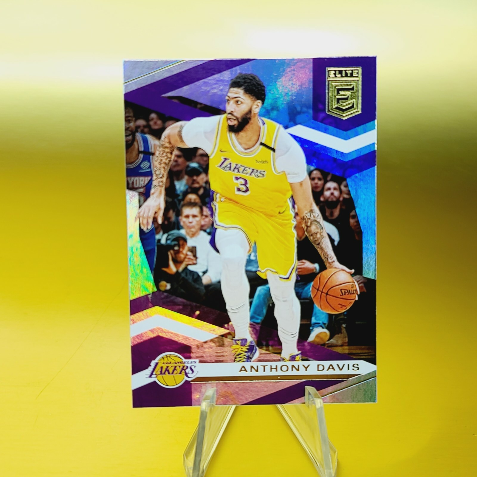 Anthony Davis HOLO FOIL LAKERS CARD