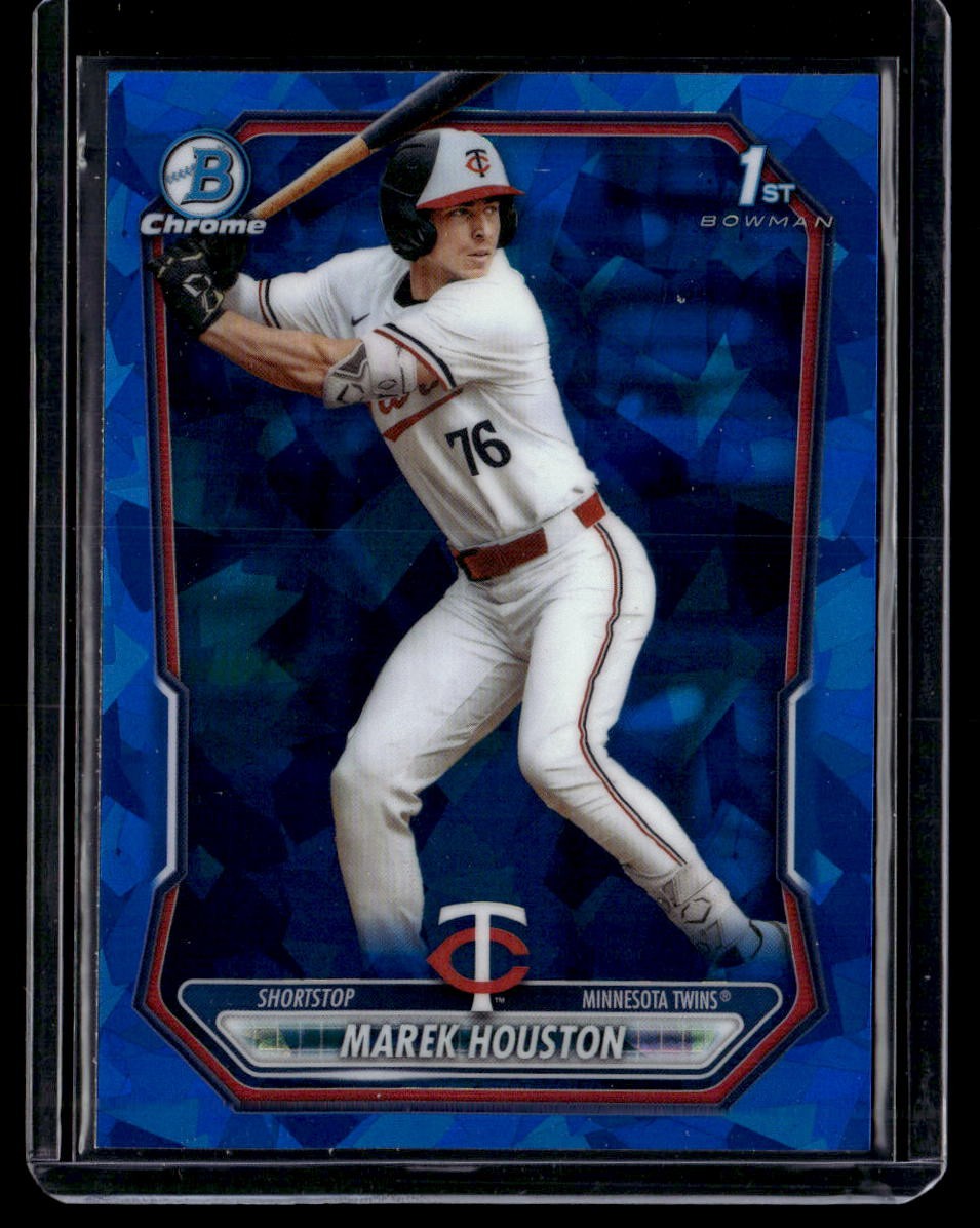 2026 Bowman #BCP-16 Marek Houston Sapphire Edition