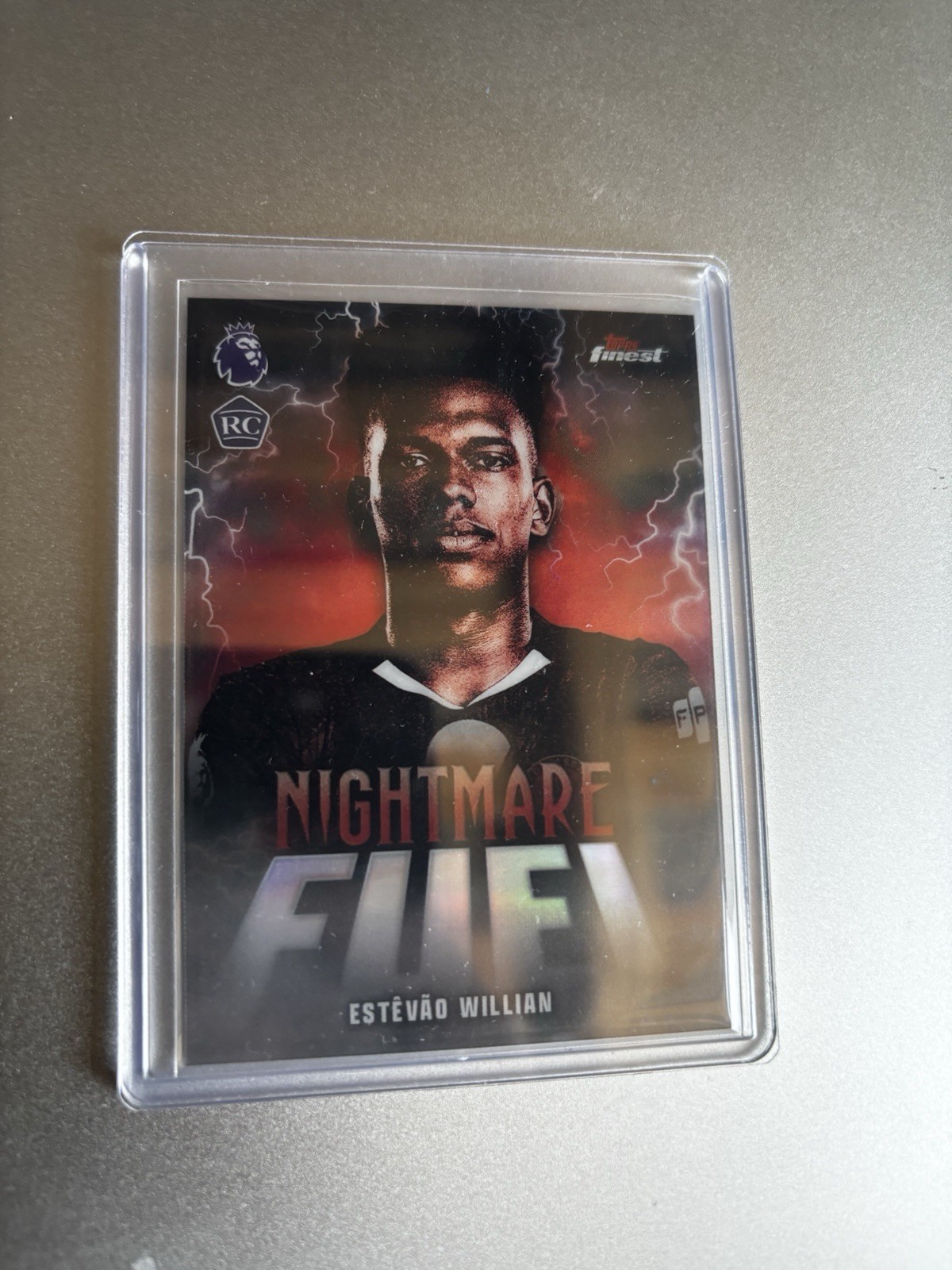 Topps Finest PL 2026 ESTEVAO WILLIAN #NF-5 Nightmare Fuel Case Hit SSP RARE RC