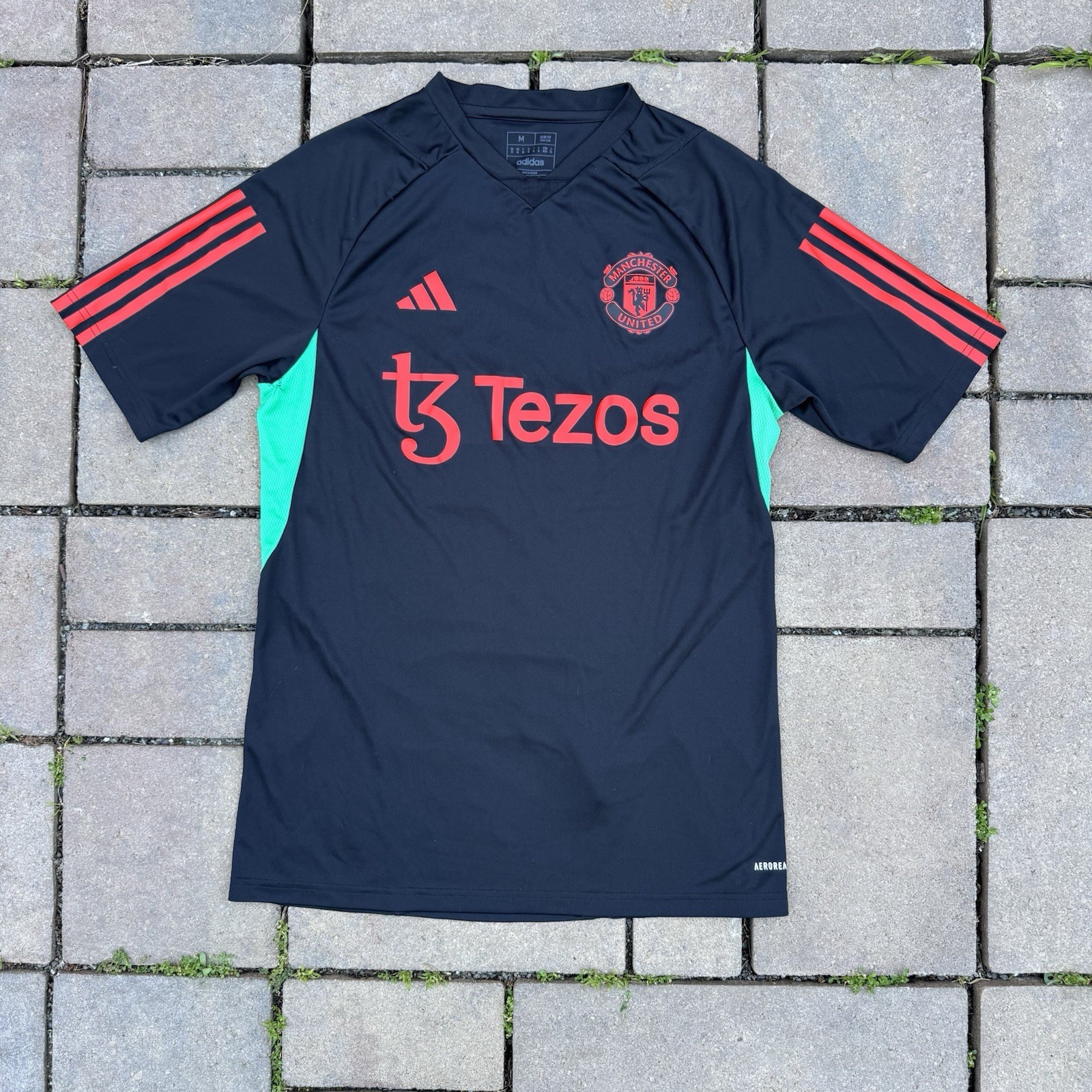 Adidas Manchester United 2023 Soccer Training Kit Jersey Football Sz Medium