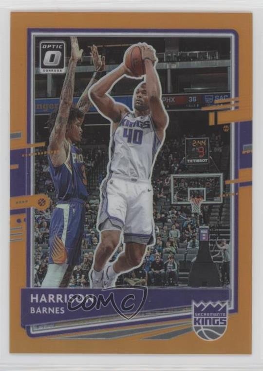 2020-21 Panini Donruss Optic Orange Prizm 182/199 Harrison Barnes #35 1i3m