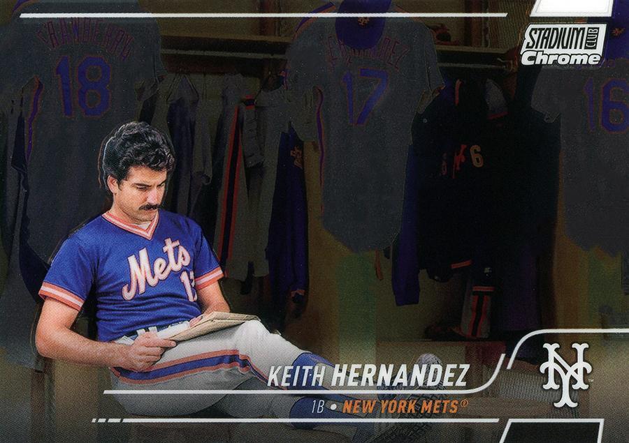 2022 Topps Stadium Club Chrome HOF Keith Hernandez #220 Base