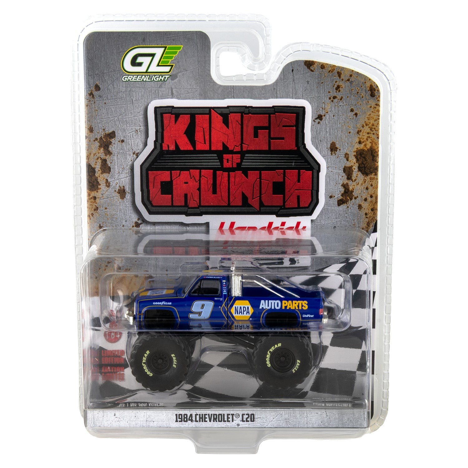Chase Elliott NAPA 1:64 1984 Chevrolet C-20 Monster Truck Diecast